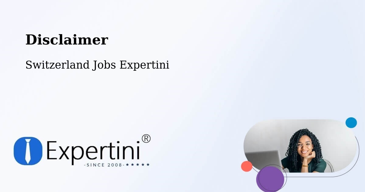 Disclaimer – Buseno - Switzerland Jobs Expertini