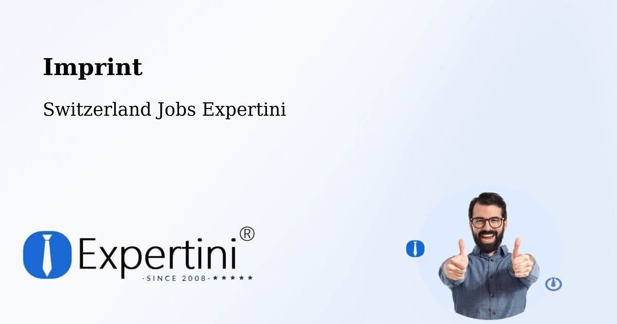 Imprint – Buseno - Switzerland Jobs Expertini