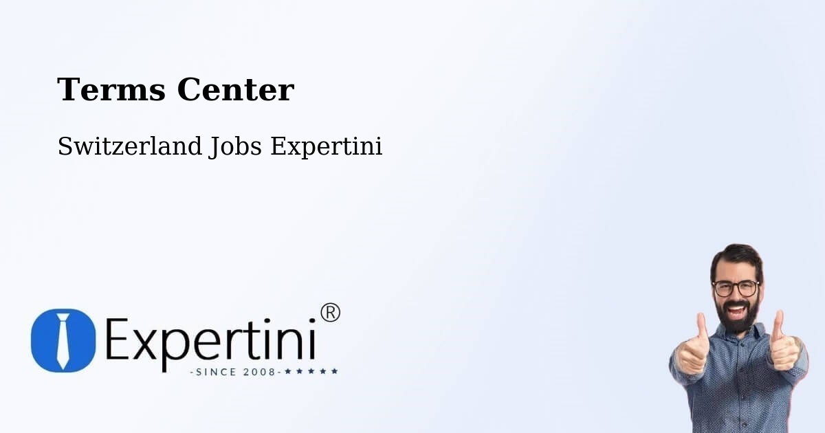 Terms of Service – Buseno - Switzerland Jobs Expertini
